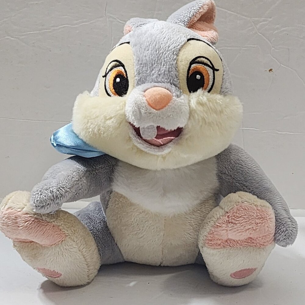 Disney Store Thumper Bunny Rabbit Bambi Soft Plush Sewn Eyes 8in DN 30907